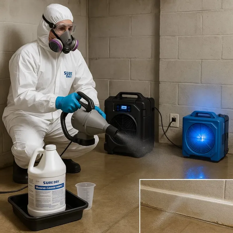 Sanitization and Odor Removal process in Langhorne, PA