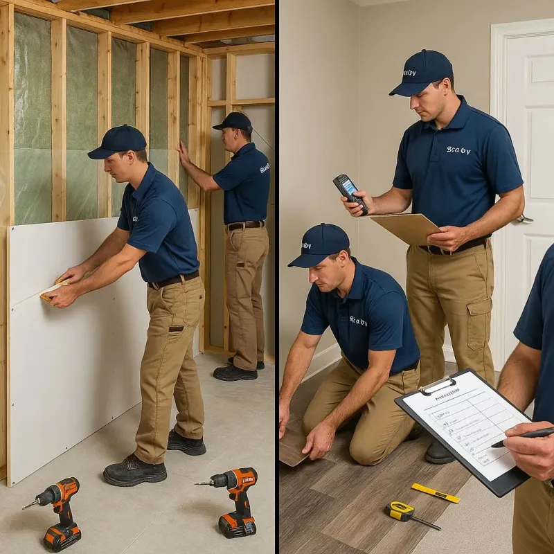 Repairs and Reconstruction process in Langhorne, PA